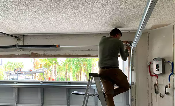 Garage Door Rail Replacement in Lauderhill, FL