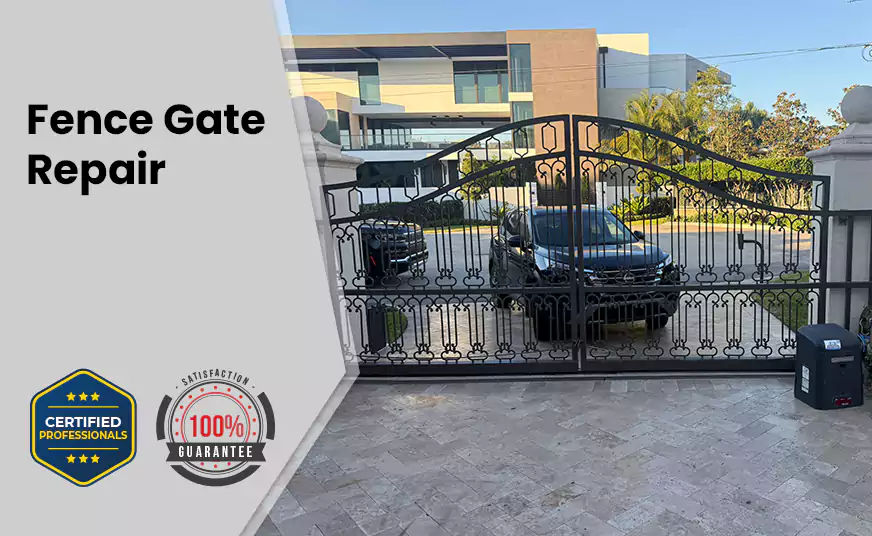 Fence Gate Repair in Lauderhill, FL