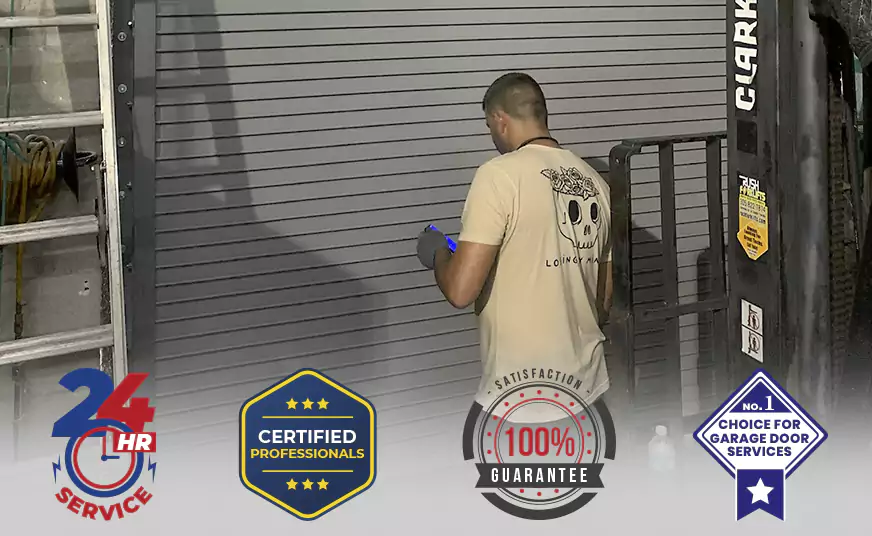 Garage Door Bottom Panel Repair in Lauderhill, FL