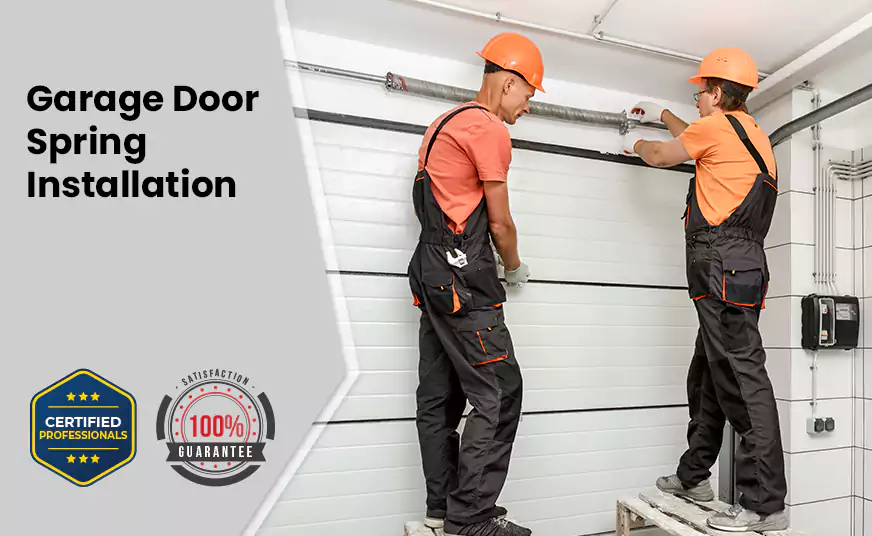 Garage Door Spring Installation in Lauderhill, FL
