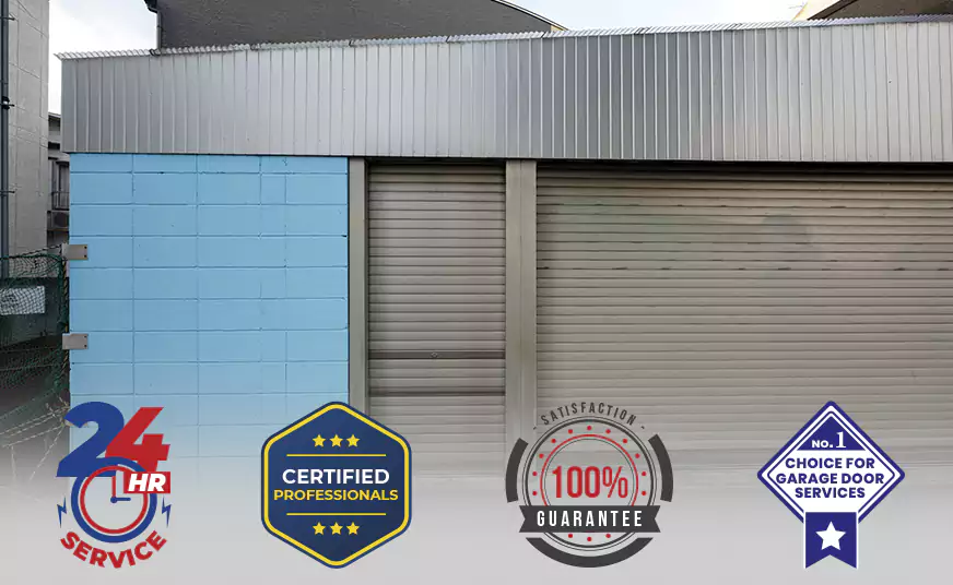Commercial Metal Roll Up Garage Doors Installation in Lauderhill, FL
