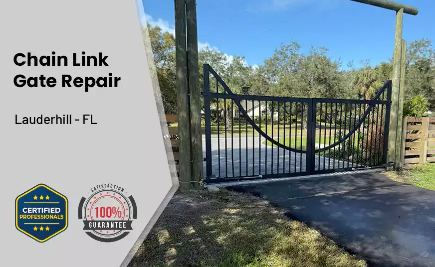 Chain Link Gate Repair Lauderhill - FL 