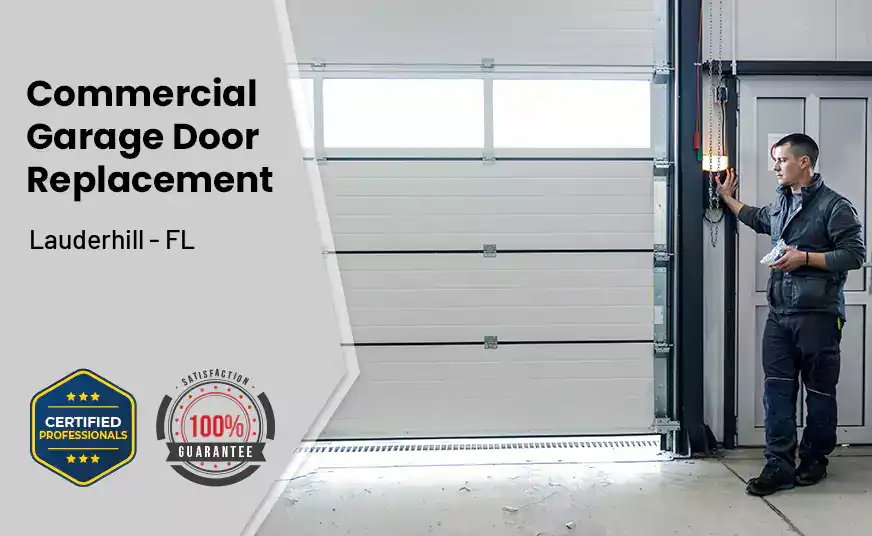 Commercial Garage Door Replacement Lauderhill - FL 