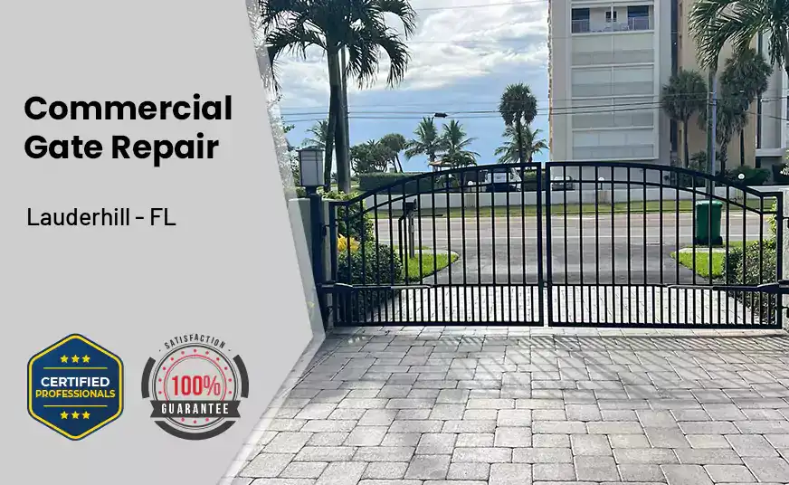 Commercial Gate Repair Lauderhill - FL 