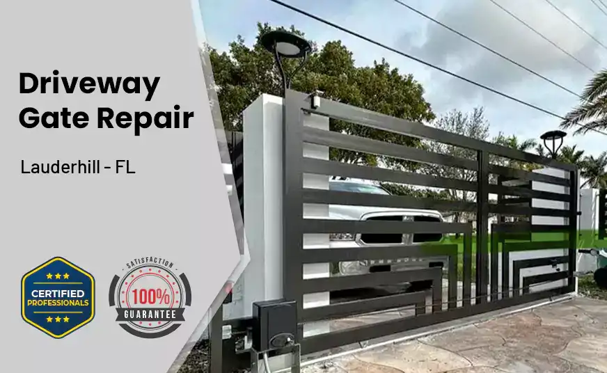 Driveway Gate Repair Lauderhill - FL 