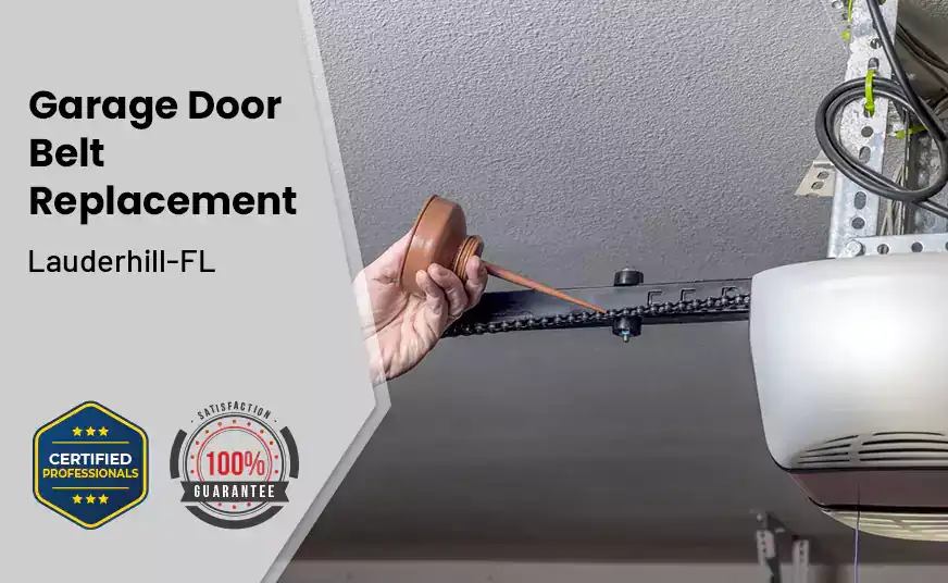 Garage Door Belt Replacement Lauderhill-FL 