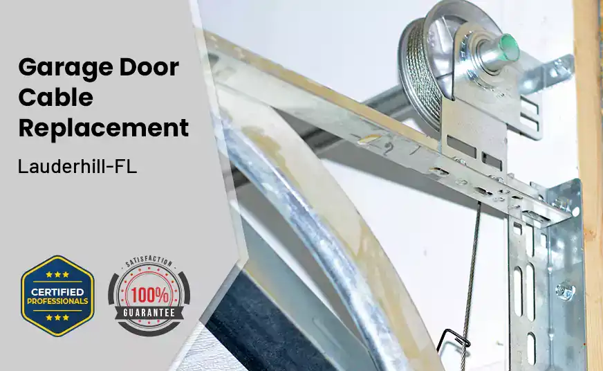Garage Door Cable Replacement Lauderhill-FL 