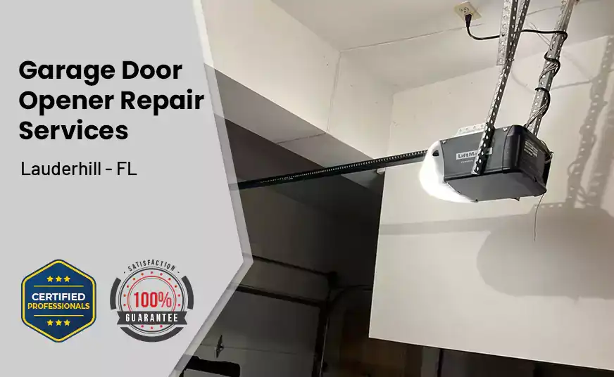 Garage Door Opener Repair Services Lauderhill - FL 