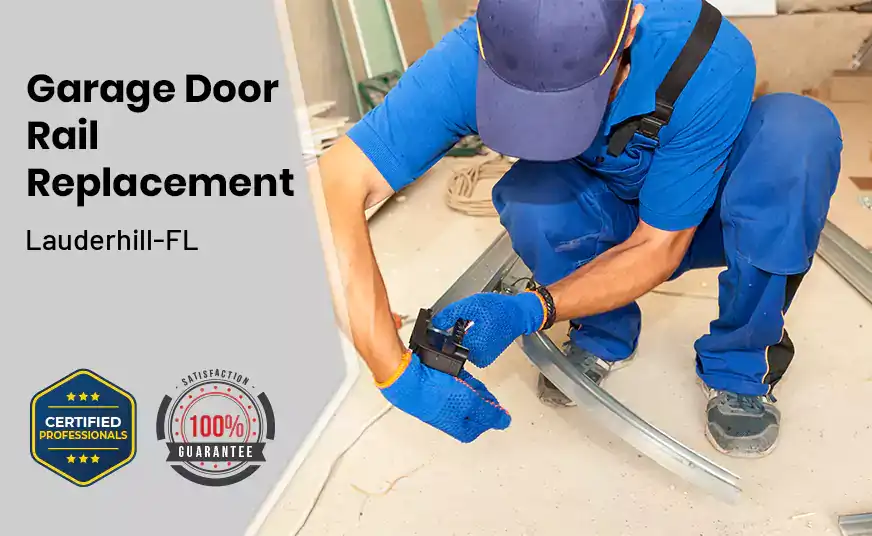 Garage Door Rail Replacement Lauderhill-FL 