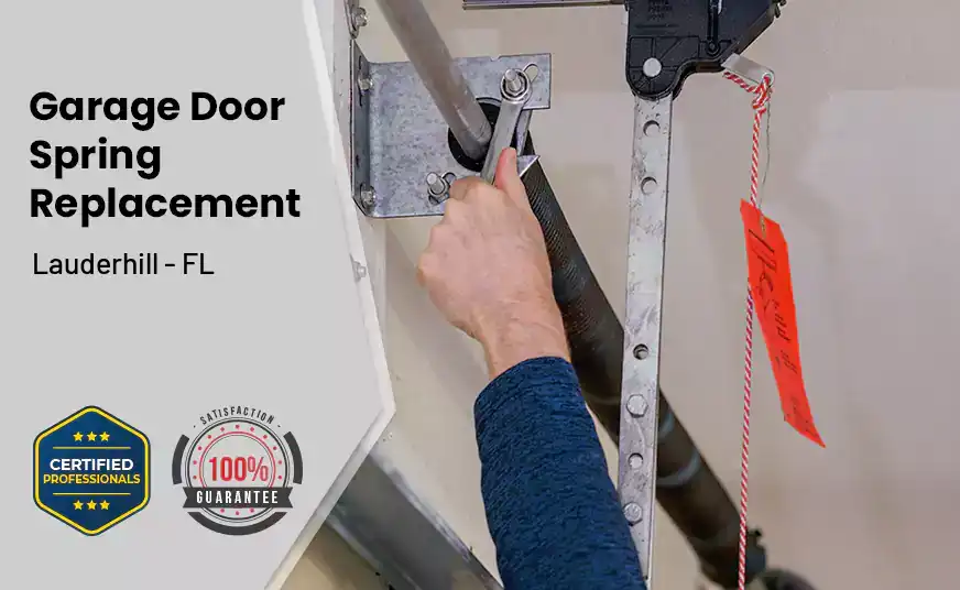 Garage Door Spring Replacement Lauderhill - FL 