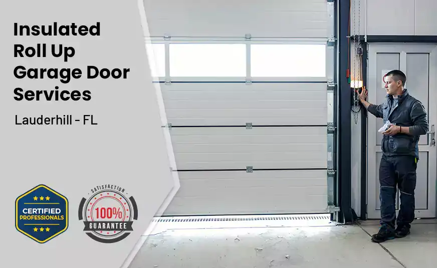 Insulated Roll Up Garage Door Lauderhill - FL 
