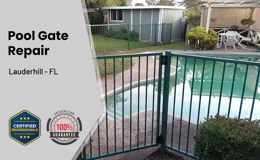 Pool Gate Repair Lauderhill - FL 