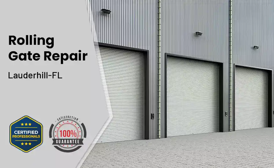 Rolling Gate Repair Lauderhill-FL 