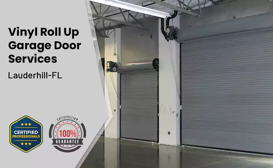 Vinyl Roll Up Garage Doors Lauderhill-FL 