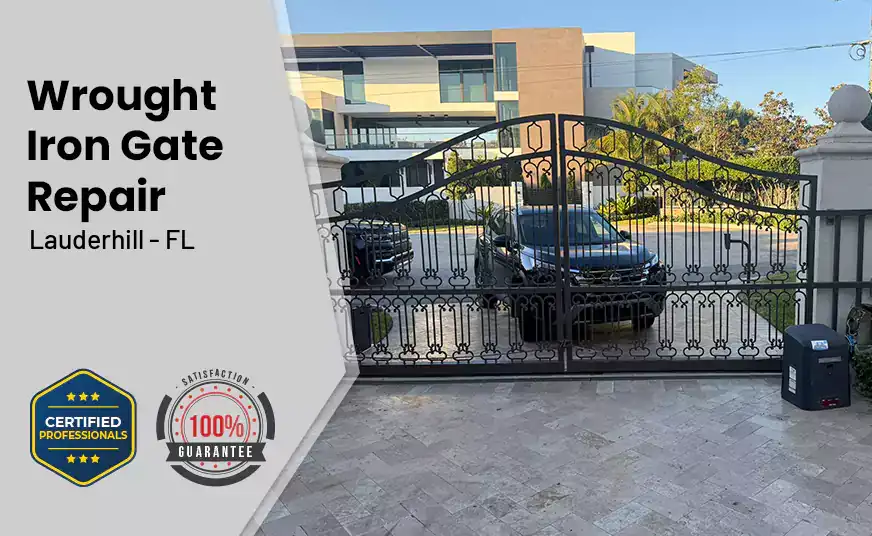  Wrought Iron Gate Repair Lauderhill - FL 